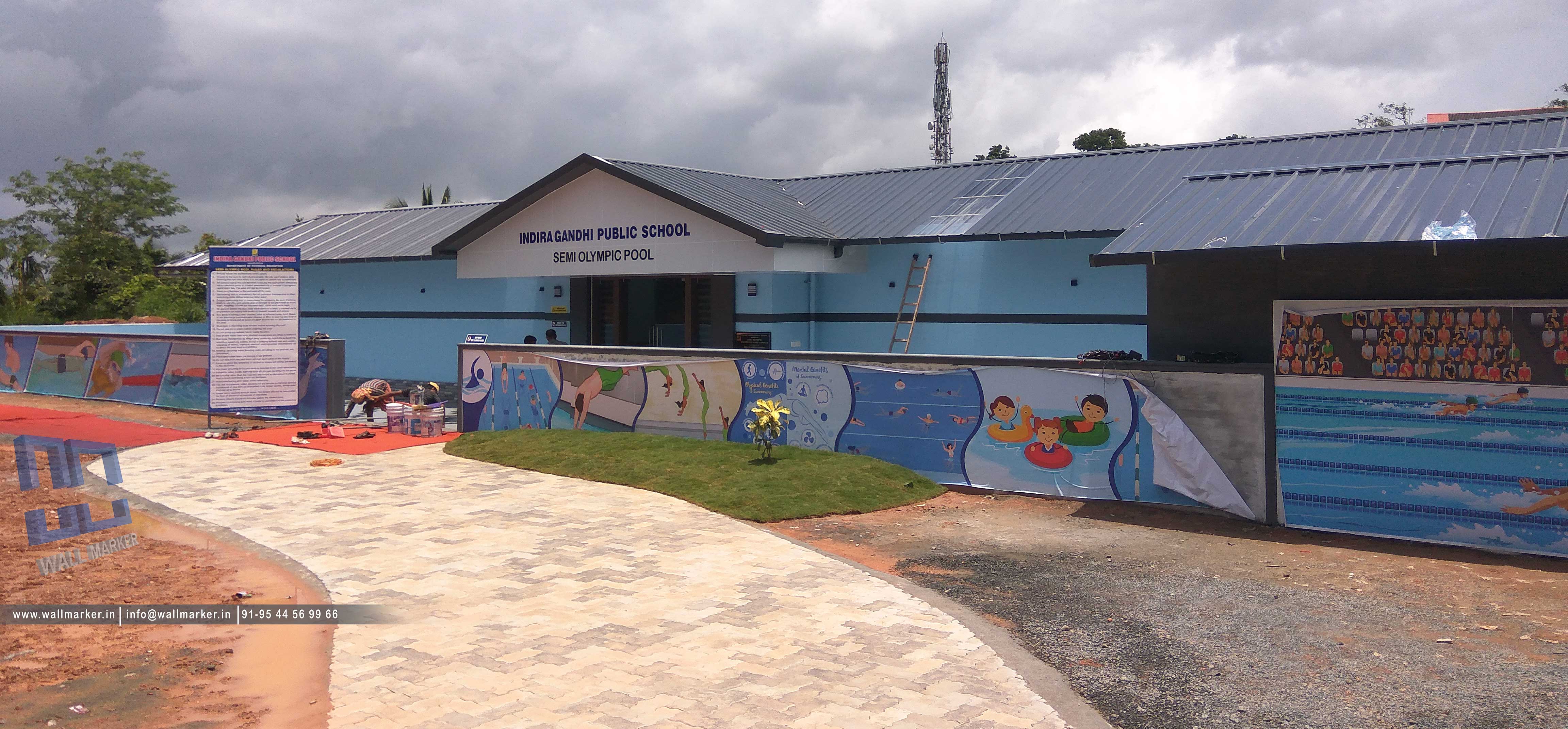 indiragandhi public school designing